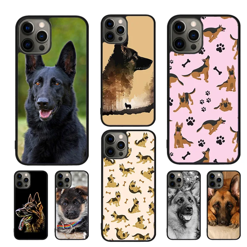 Phone Case For Apple iPhone 16 15 12 13 11 14 Pro Max 8 6S 6 Mini 7 Plus 12mini 13mini German Shepherd Dog