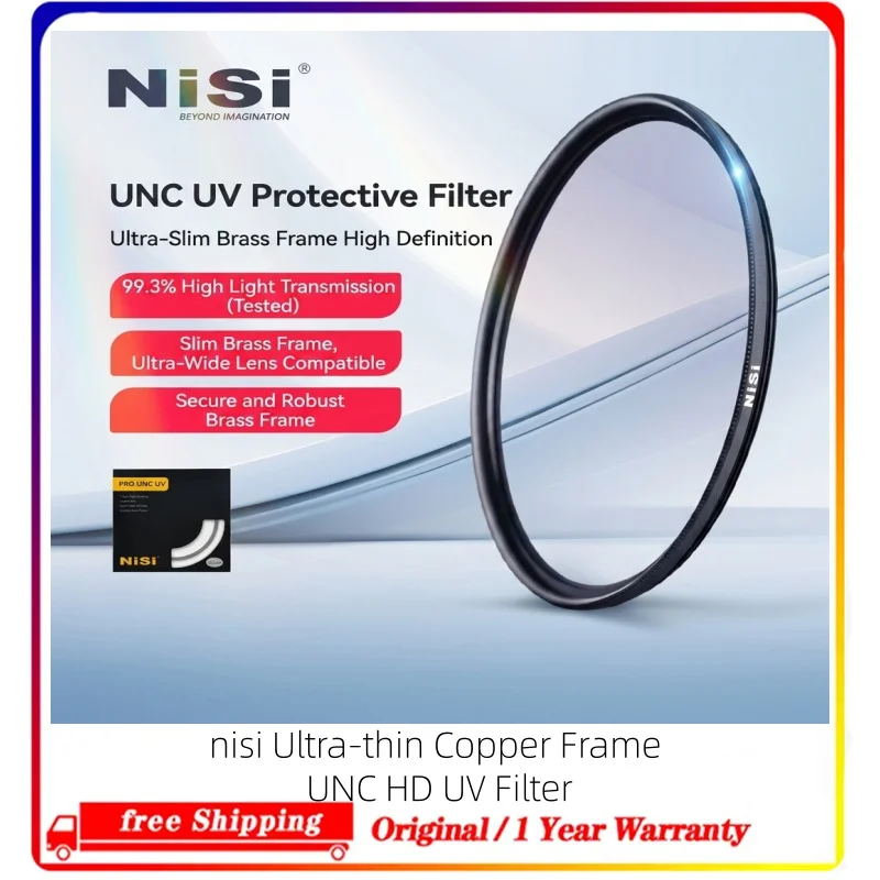 Nisi MC Black Mist Lens Filter 1/4 1/2 1/8 49mm 52mm 67mm 72mm 77mm 82mm 95mm for Camera Video Capture Portrait Softening Filter