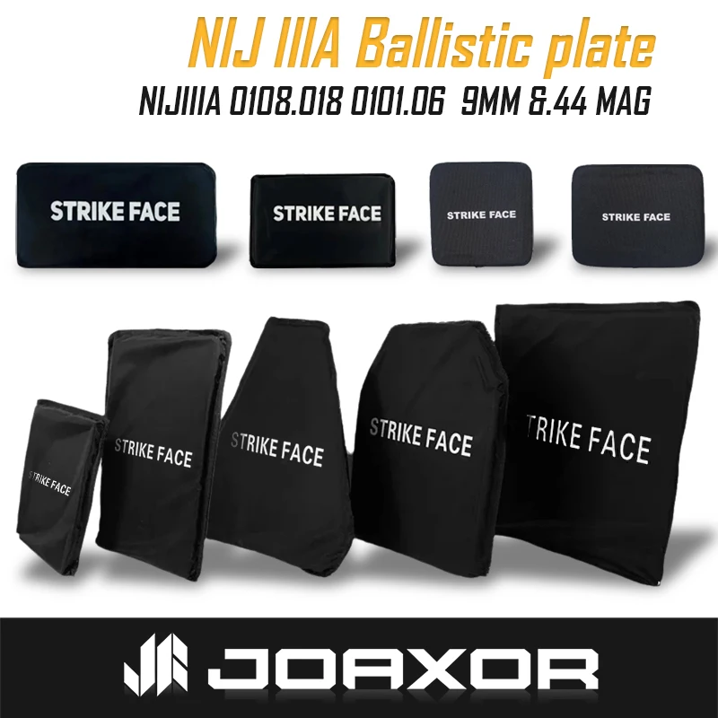 JOAXOR Morbida Piastra Antiproiettile Balistica NIJ Livello IIIA Gilet Antiproiettile Zaino Bordo Balistico Piastre Grandi 6x6 6x8 10x12 11x14