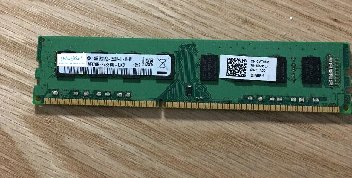 

For 4G 2RX8 PC3-12800U DDR3 1600 M378B5273EB0-CK0 Desktop
