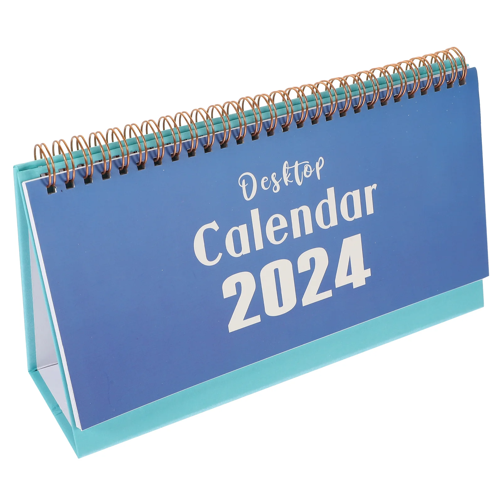 

2024 Desk Calendar Desktop Cute Standing Calendars Small Fresh Turn The Page Office