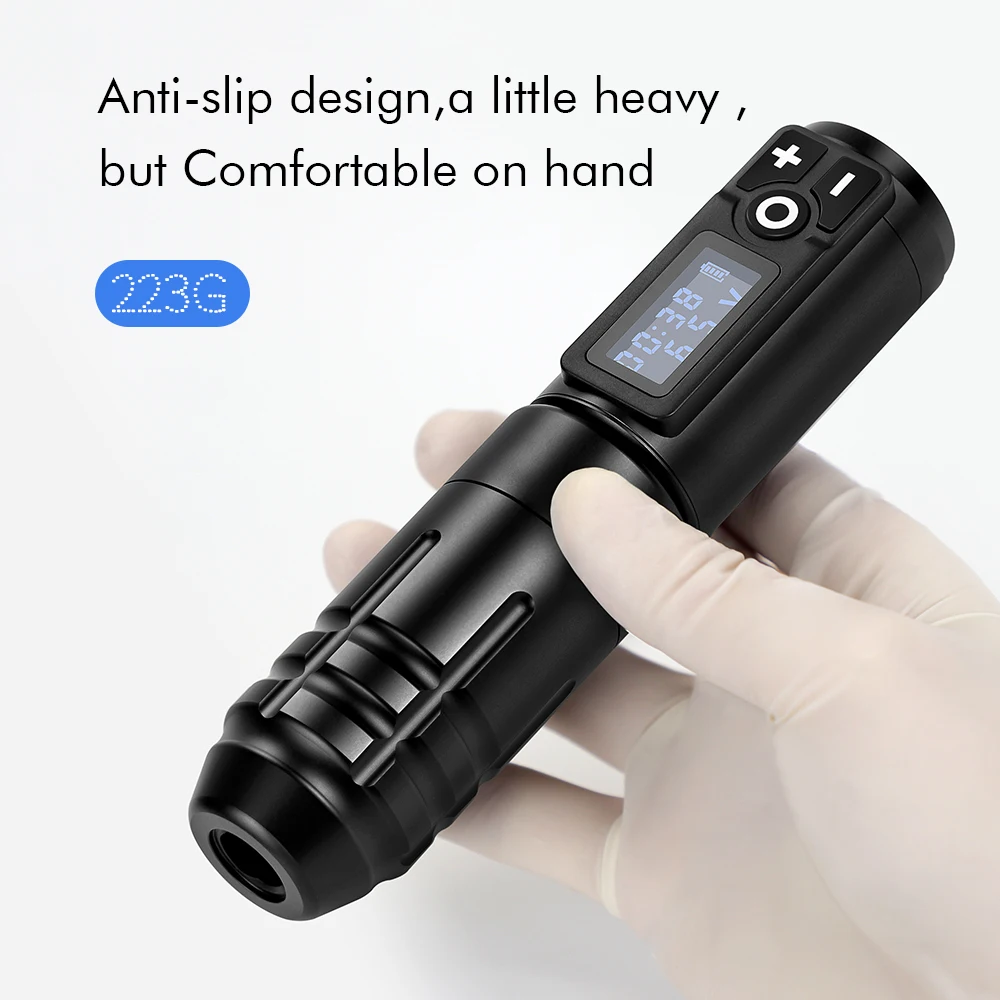 Professional Wireless Tattoo Machine Pen Rotary Tattoo Machine Lithium Battery Fast Charge Wireless Tattoo Machine for Body Art