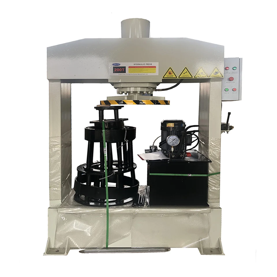 New Type 200 Ton Forklift Solid Tire Press Machine