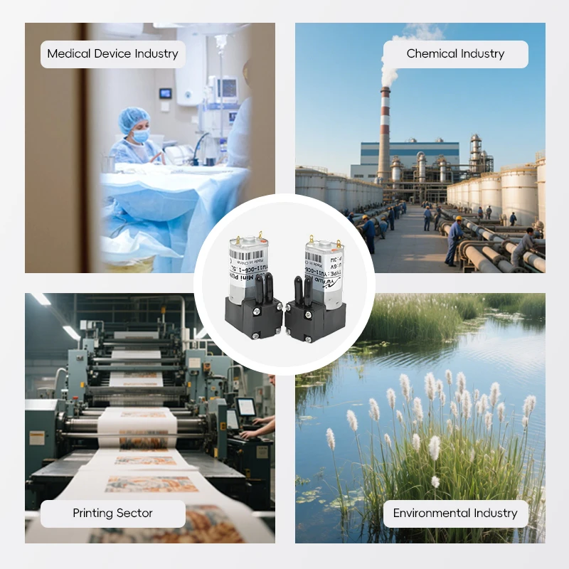 ปั๊มไดอะแฟรมวงกลมขนาดเล็ก รุ่น YW11 DC 6v 12v 24v ซีรีส์ DC