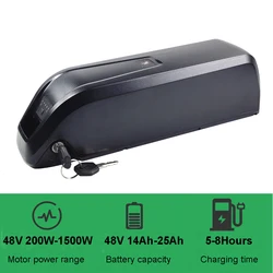 E-Bike Lithium-ion Battery 48V 14Ah 16Ah 17Ah 20Ah 22.5Ah for Jansno X50 X70 Gyroor Z8 Shotgun F0 F1 F2 F3 Pro F4 Nachbike ET20