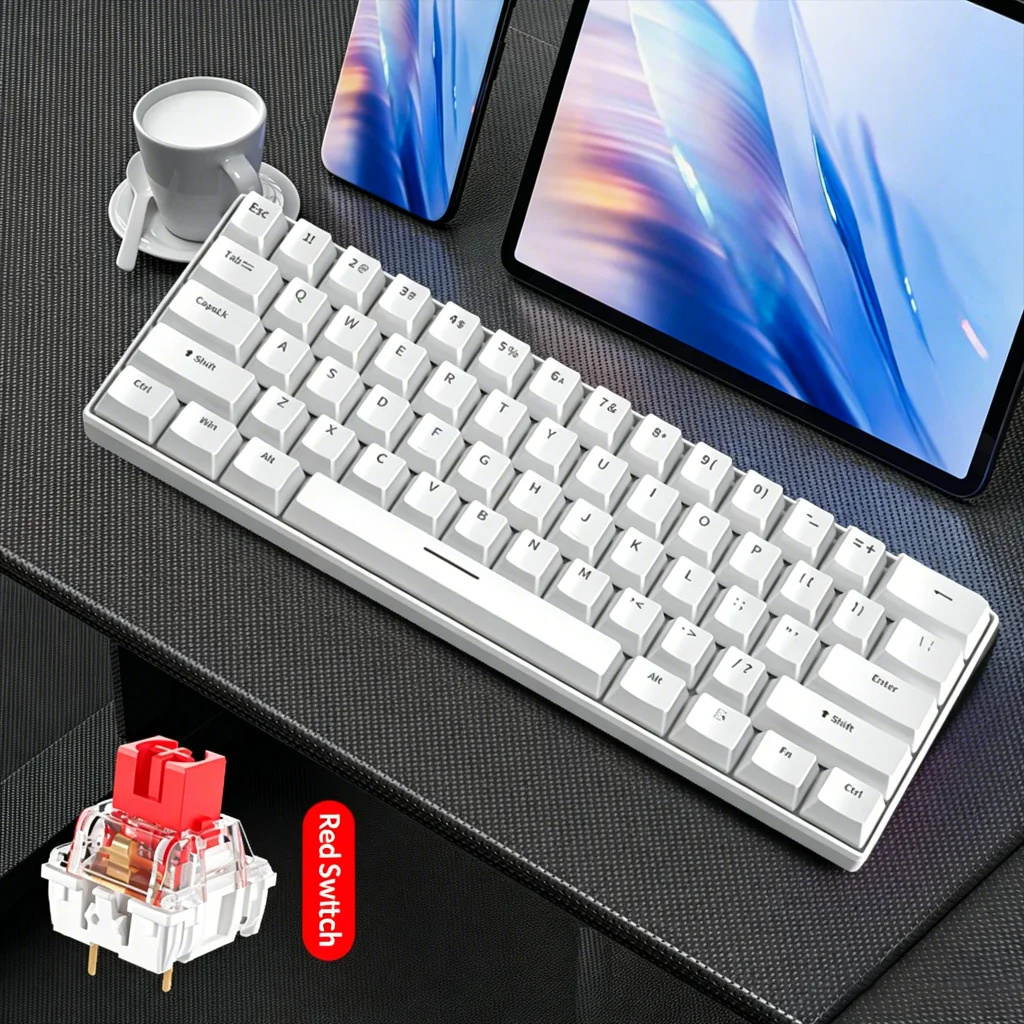 Gaming Keyboard And Mouse For Xbox - Gaming Keyboard White Mechanical Game USB