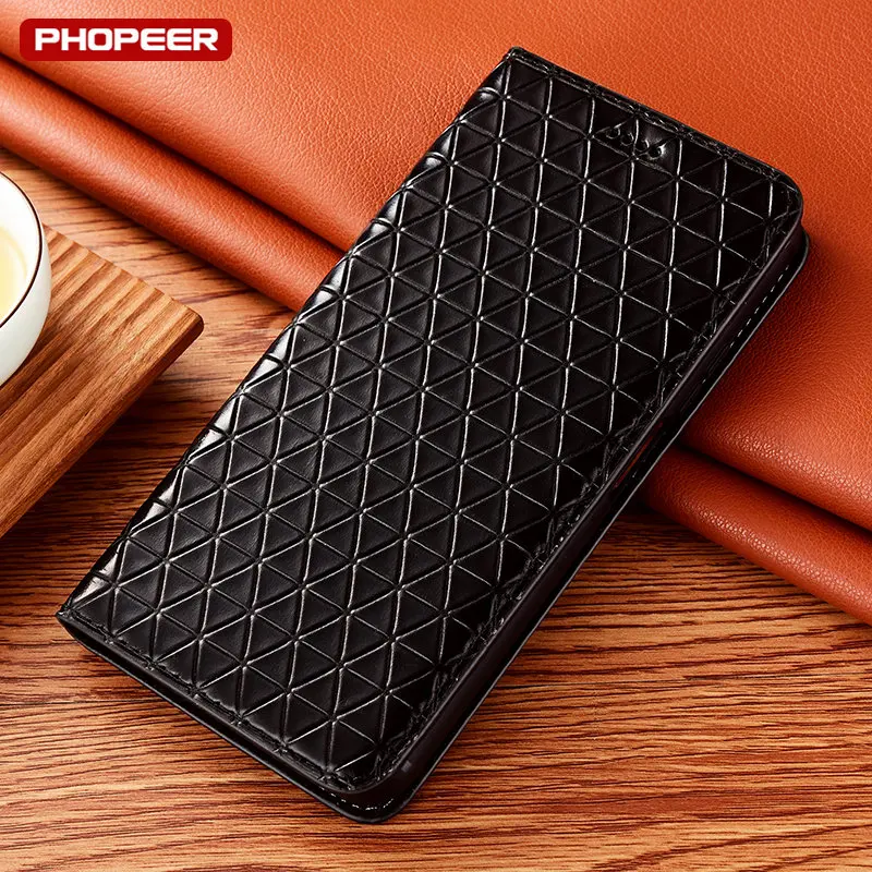 Luxury Diamond Genuine Leather Case For Huawei Honor 8A 8C 8X Max 9A 9C 9S 9x 10X Pro Lite Flip Cover Wallet Phone Cases