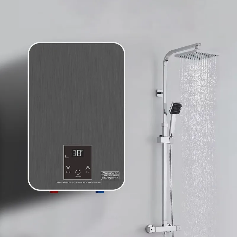 Hotel instant wall-mounted plastic water heater Mini household and garage shower instant electric