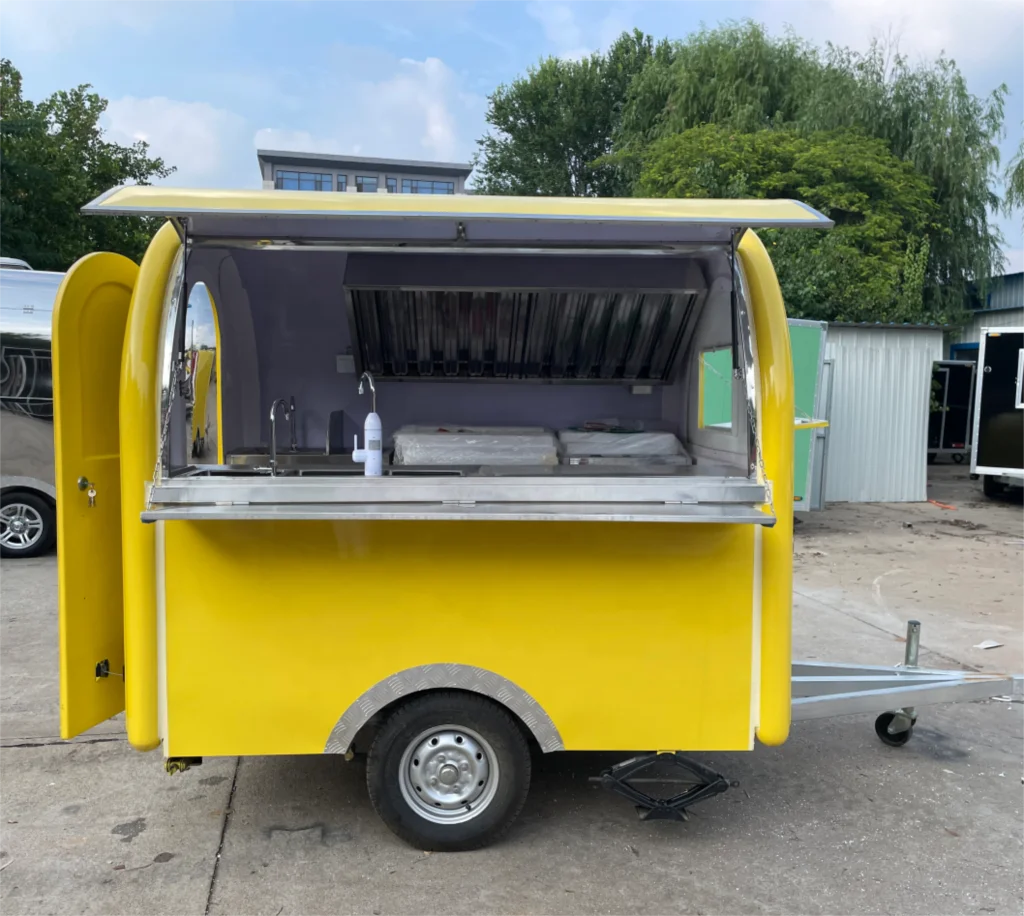 China food trailer Ice Cream Cart New Food Trailers For Sale