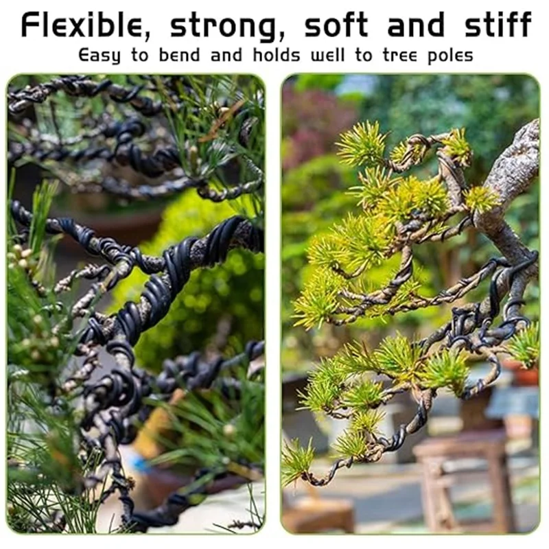 Soft Black Aluminum Metal Wire, Special Craft Wire for Indoor DIY Projects, 10m / 30m