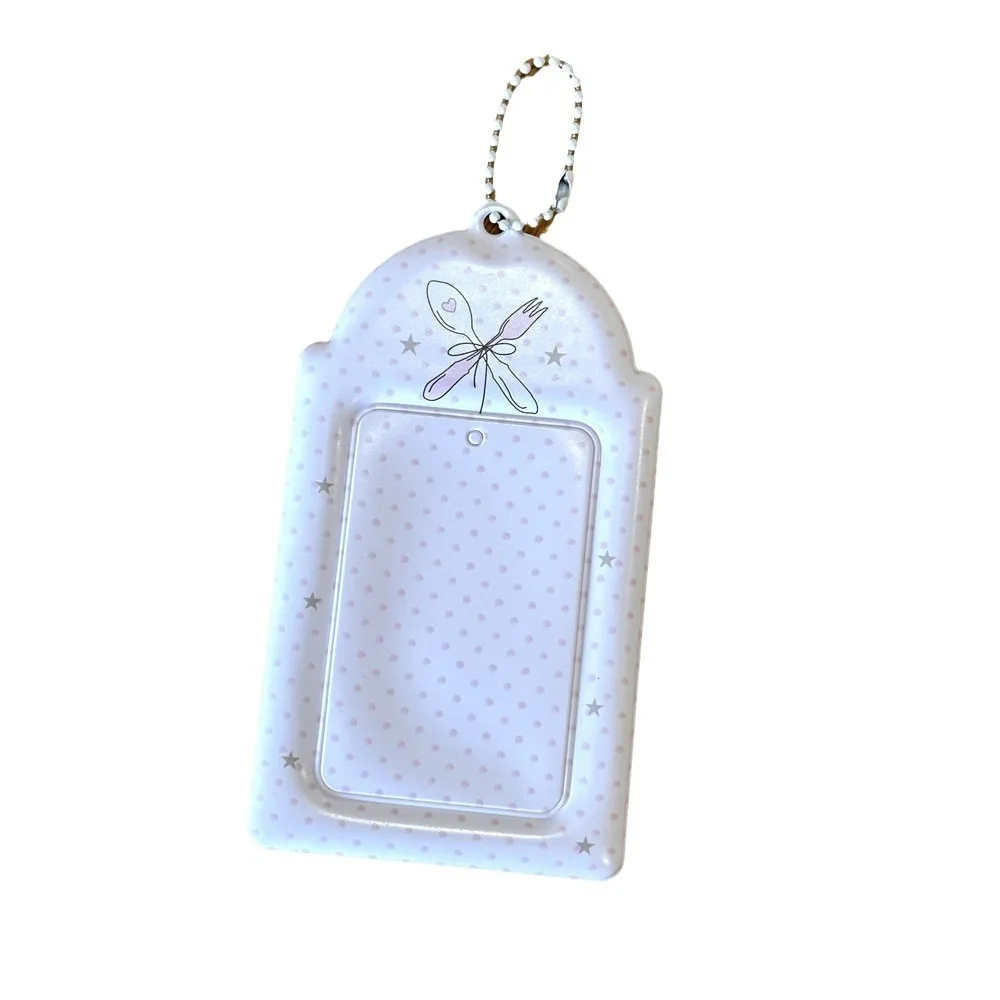 Grid Puppy Dog Angel 3-Inch Polaroid Set Love Bean Small Meal Campus Card Storage Pendant