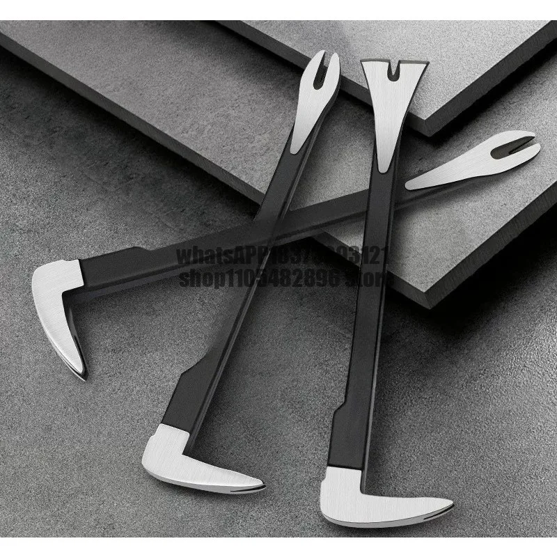 Nail picker crowbar stick carpentry removal tool dismantling wall cement nail gun nail picker