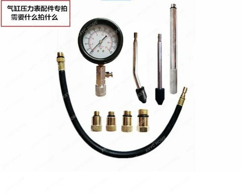 Hose connector, engine pressure gauge, car repair tool, car repair accessories, cylinder pressure gauge, cylinder