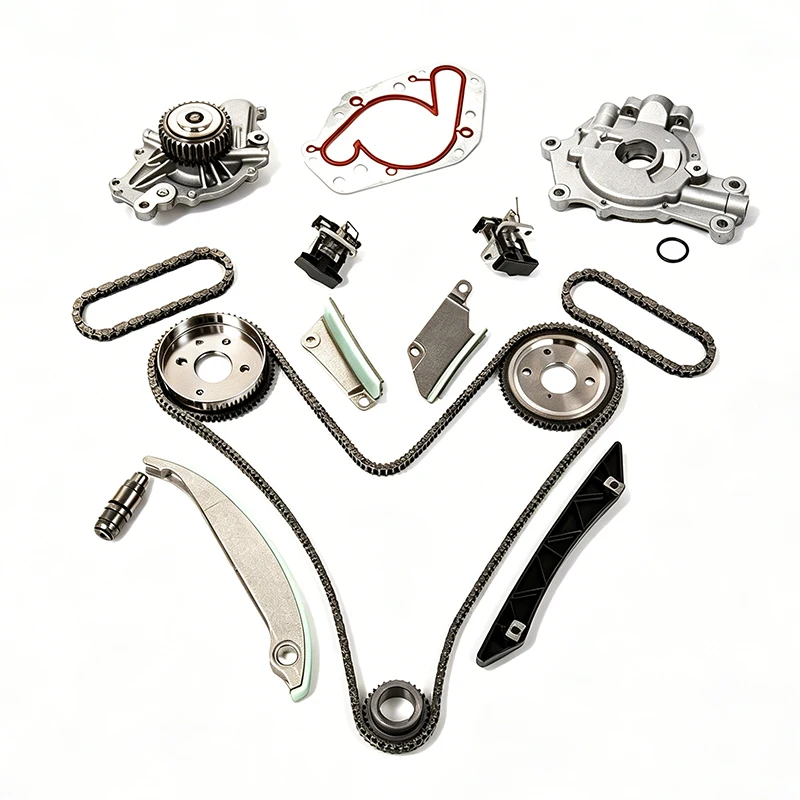 4892349AA 4892340AA Timing Water Oil Pump Repair Kit Fix Cold Start Rattle Overheat Low Oil Pressure Fit 2.7L V6 DOHC Engine 08