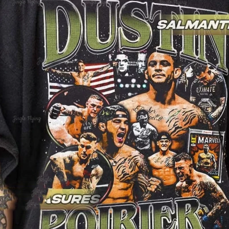 Dustin Poirier Lafayette Unisex Softstyle t-shirt hołd estetyczna bluza