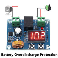 XH-M609 DC 12V-36V Charger Module Voltage OverDischarge Battery Protection Precise Undervoltage Protection Module Board