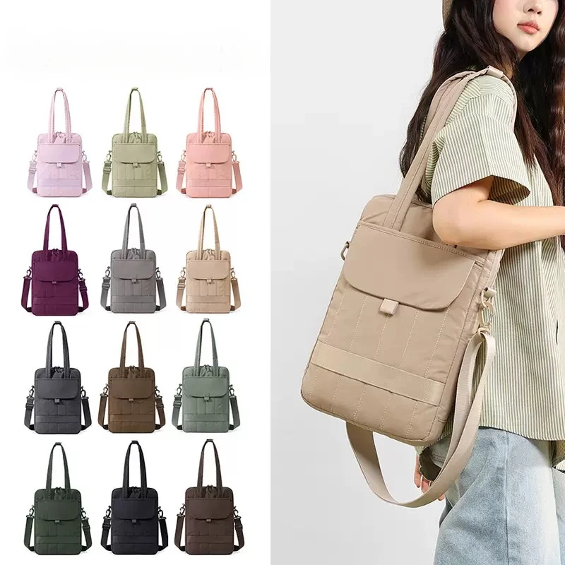 Laptop bag 13/14/15.6 Inch Laptop & iPad Protective Bag, Multi-functional Hand & Shoulder Crossbody Commute Tote Bag