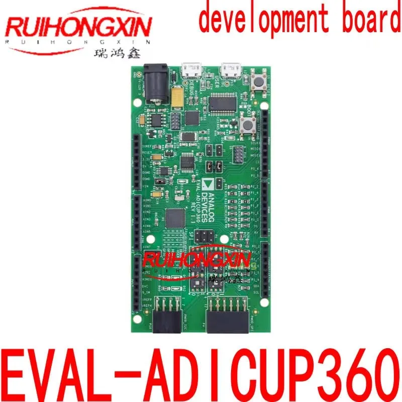 

The off-the-shelf EVAL-ADICUP360 is a development board with dimensions compatible with Arduino and PMOD