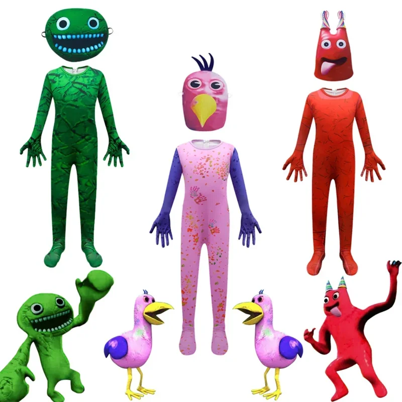 Costumes d'Halloween pour enfants, jeu Garten Of Banban, body Cosplay, combinaisons pour garçons et filles, fantaisie, carnaval, fête d'anniversaire, S MN1