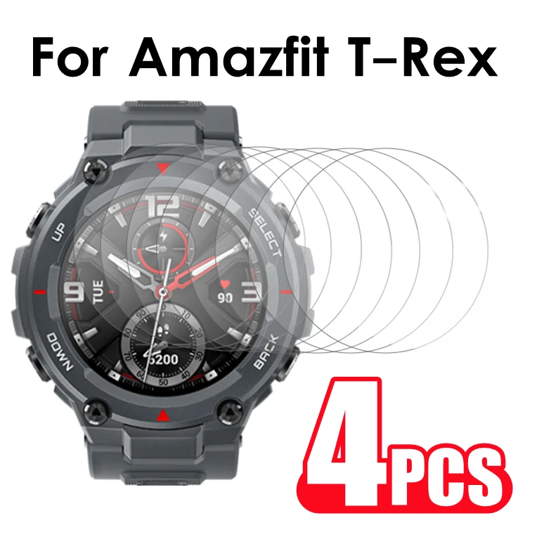 9H Tempered Glass Film for Amazfit T Rex Pro TRex 2 Screen Protector Film for Huami T-Rex TRex Pro TRex2 Smart Watch Accessories