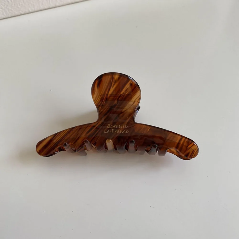 Elegante fermaglio per capelli in acetato di alta qualità per donne e ragazze, color tè, decorativo, vintage, gioielli alla moda, accessori per capelli_voghion.com