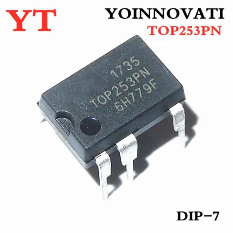 10pcs/lot TOP253PN TOP253 DIP-7 IC Best Quality