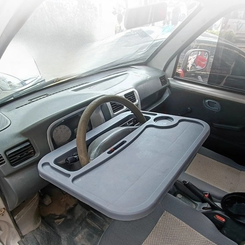Truck Steering Wheel Dining Table Large Supplies For Cars Car Multi-functional Small Table Driver's Dining Interior Accessories