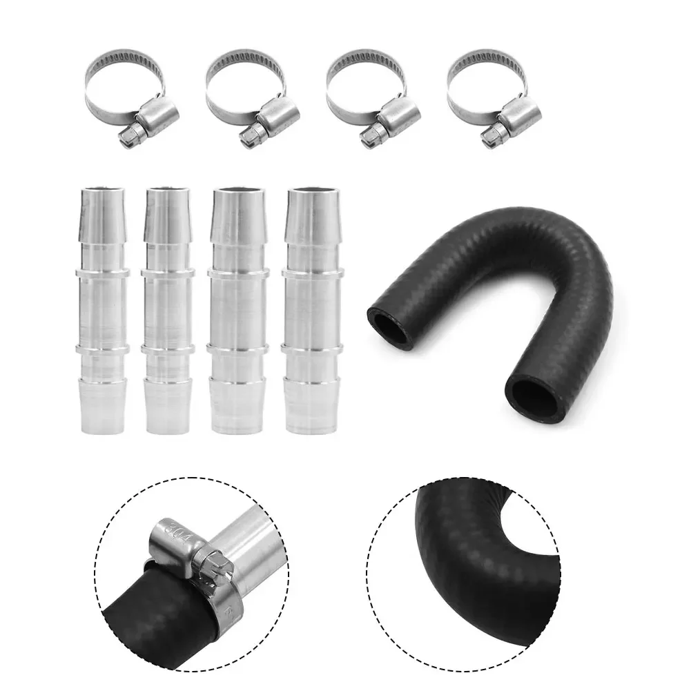 

Aluminum Engine Heater Core Bypass Kit 626-001 5/8 Inch And 3/4 Inch Hose Kit Electrical Equipment Accessories