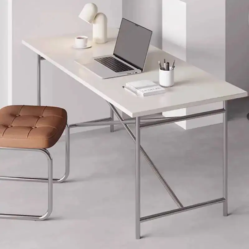 Living Tables Furniture Kitchen Desk Modern Dining Room Tables Dining Hotel Restaurant Home Tafel Metal MHCZ