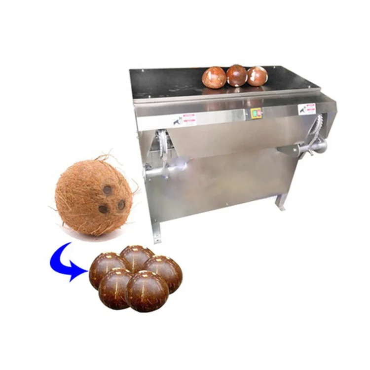 Manufacturer Old Coconut Dry Brown Skin Peeler Peeling Machine Coconut Shell Removing Machine