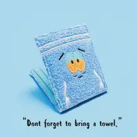Towel cloth embroidered anime fashion wallet, designer personalized ID card holder 2