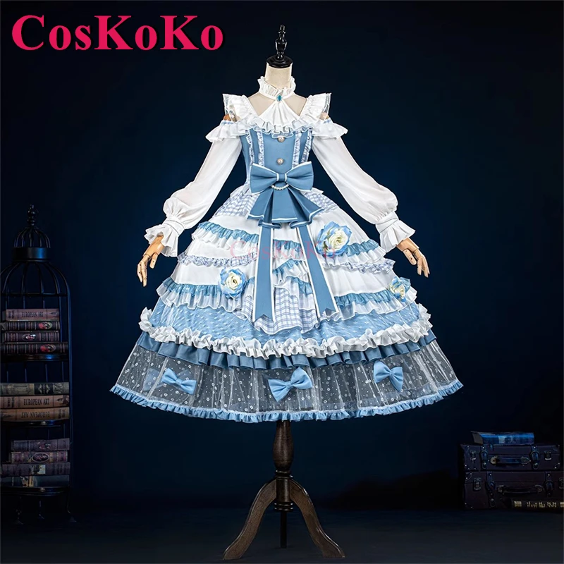 

CosKoKo Gardener/Emma Woods Cosplay Costumes Game Identity V Manor Valentine's Day Confession Diagnosis Dress Role Play Clothing