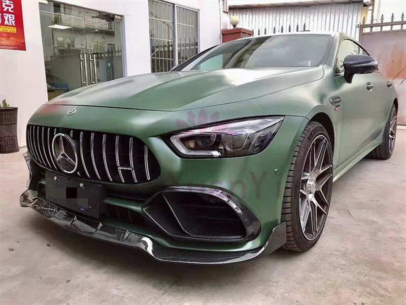 

For Mercedes Benz AMG G50 AMG G43 AMG GBS Style Carbon Fiber Body Kit Front bar Edge Side Skirt and Rear Diffuser Vent