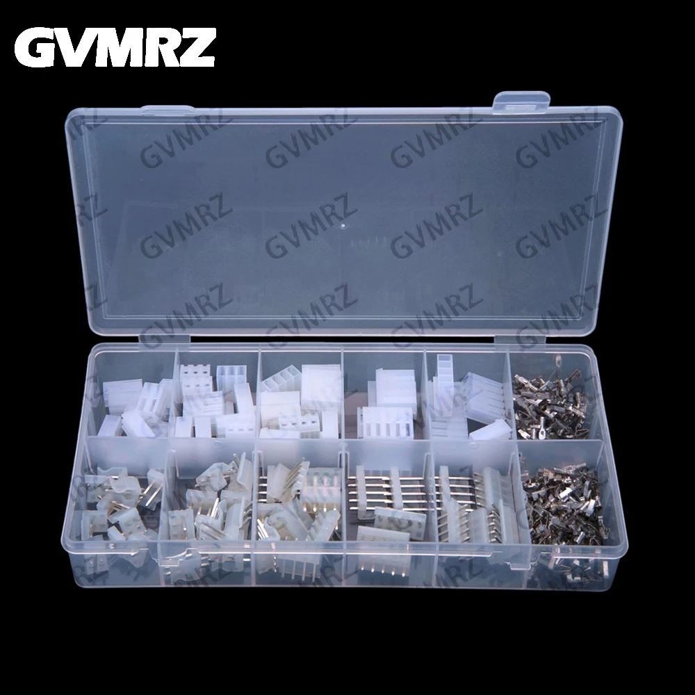 230PCS/Box CH3.96mm 2p3p4p5 pin 3.96mm pitch terminal kit housing pin socket JST connector