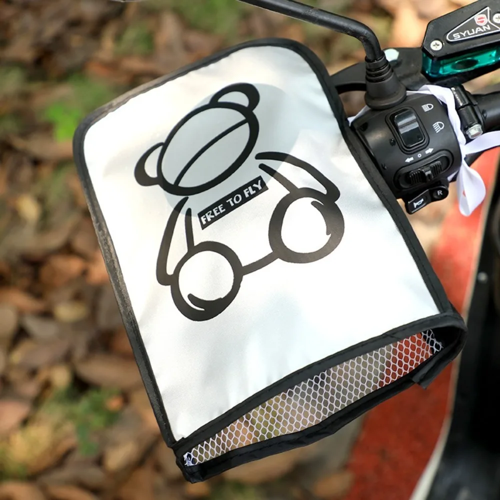 Universal Electric Vehicle Sunscreen Gloves Breathable Windproof Scooters Hand Guards Anti-Sun Waterproof Handle Covers