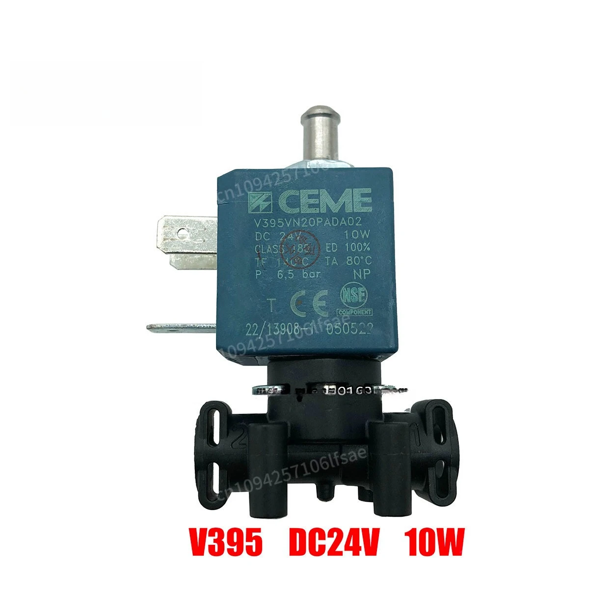 

Espresso Machine Accessories DC24V 10W V395VN20PADA02 V395 Solenoid Valve For For EP3146 2136 5144 Coffee Machine