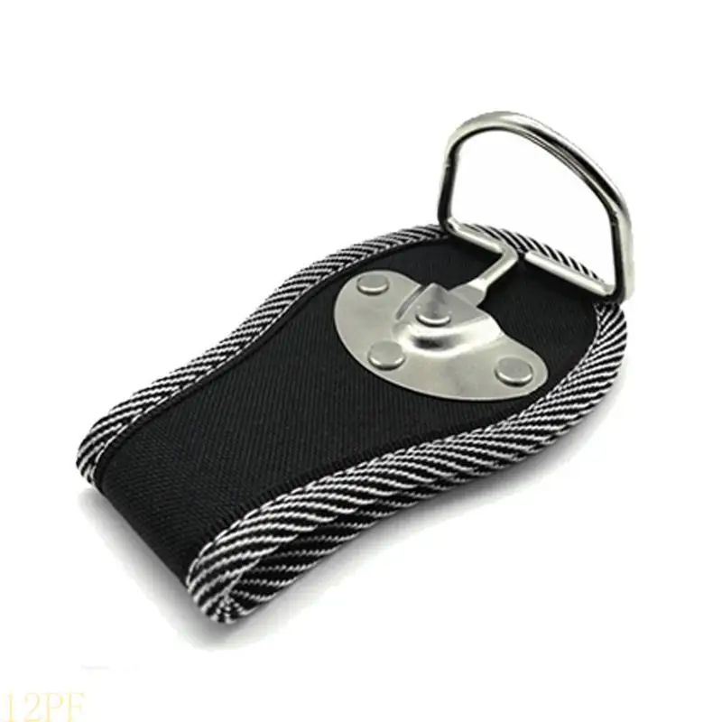 12PF Oxford Cloth Belt Tool Steel Loop Hammer Carrying Holder Hand Tool Hold