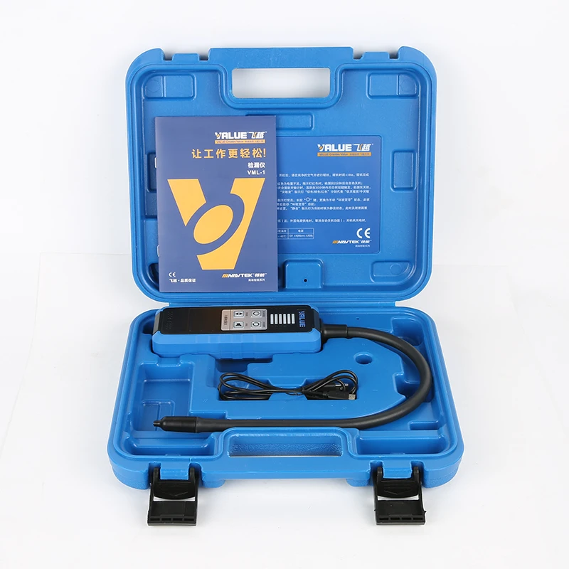 VML-1 Leak Detector R410a R32 Refrigerant Snow Refrigerator Air Conditioner Halogen Detector Original Probe