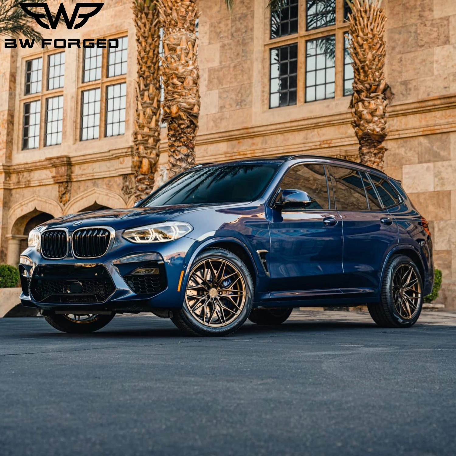 Velg Monoblock Aluminium Forged Alloy 18 19 20 21 22 Inch 6x139.7 untuk BMW X3 C7 C8 Porsche