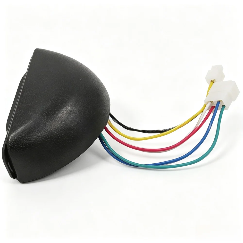 Car Left for front Door Window Conversion Kit Manual to Electric with Dual Wiring Harness Plastic Black 20x10x10cm