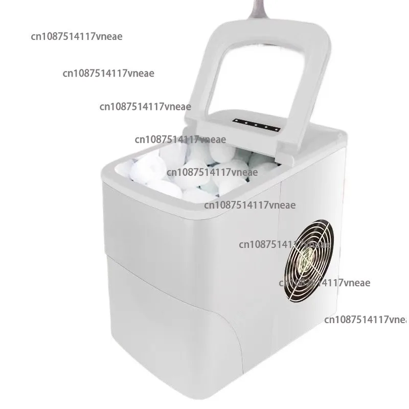 Commercial Portable Electric Ice Maker Automatic Milk Tea Shop 15kg Ice Making Machine Mini Ice Cube Making Machine