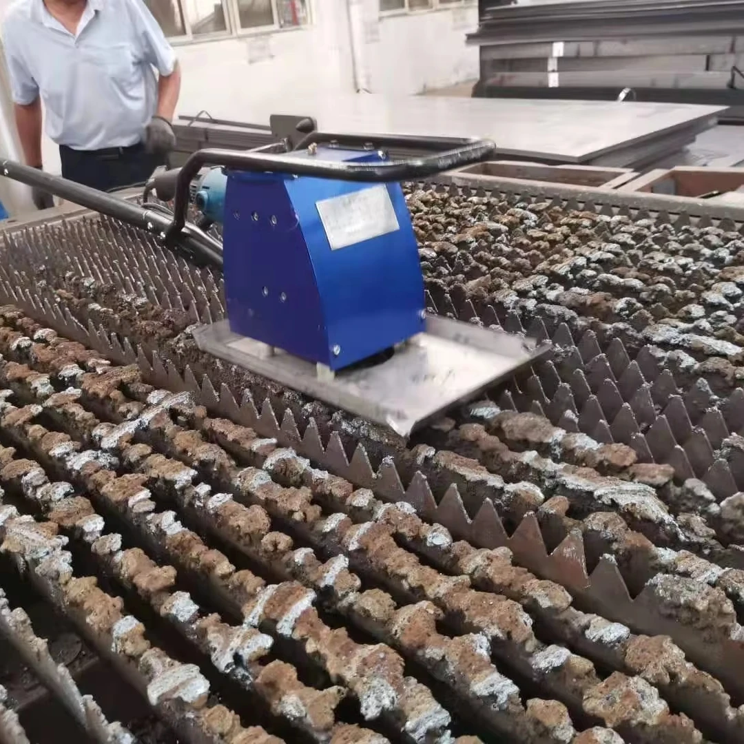 

Factory Sales High Efficiency Automatic Metal Slag Remover High Efficiency Slagging Slag Remover For Laser Cutting Machine Table