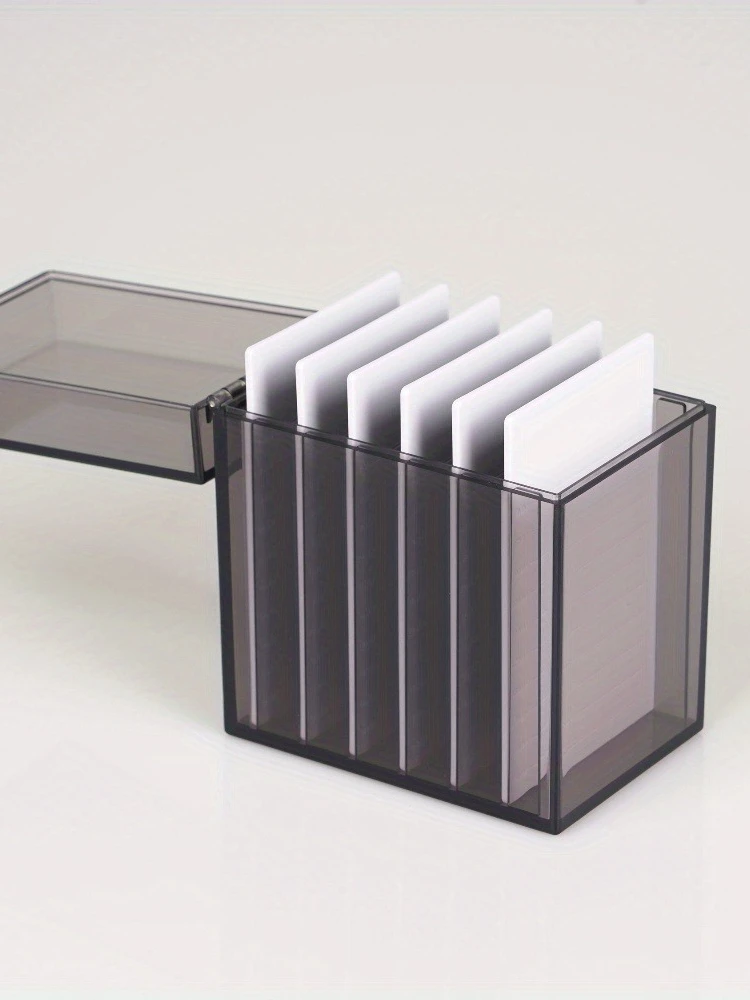 6-Schichten-Magnet-Wimpern-Aufbewahrungsbox, Wimpernverlängerungs-Aufbewahrungsbox für das Grafting, Aufbewahrungs- und Präsentationsbox, Make-up-Organizer – Detail 2