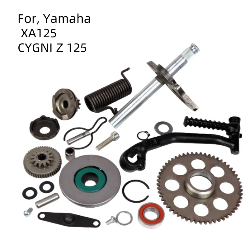 

Motorcycle Starting Gear Fire Stick Starting Rod Starting Shaft Assembly Suitable for Yamaha Xa125 Cygnus Z 125 Motorcycle Engine Accessories