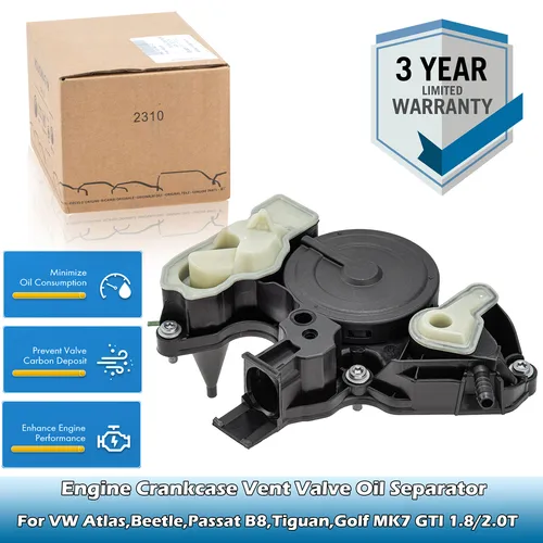 Válvula PCV 06K del separador de aceite de motor OEM 103495 BL,06K 103495 AH,06K 103495 CA para Atlas, Beetle, Passat B8, Tiguan 2.0TSI, Golf MK7 2.0GTI