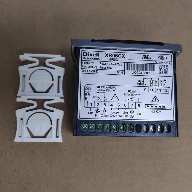 Electronic Controller DIXELL XR06CX-5R0C1 Mounting Measurements 71x29mm 230V Voltage AC NTC
