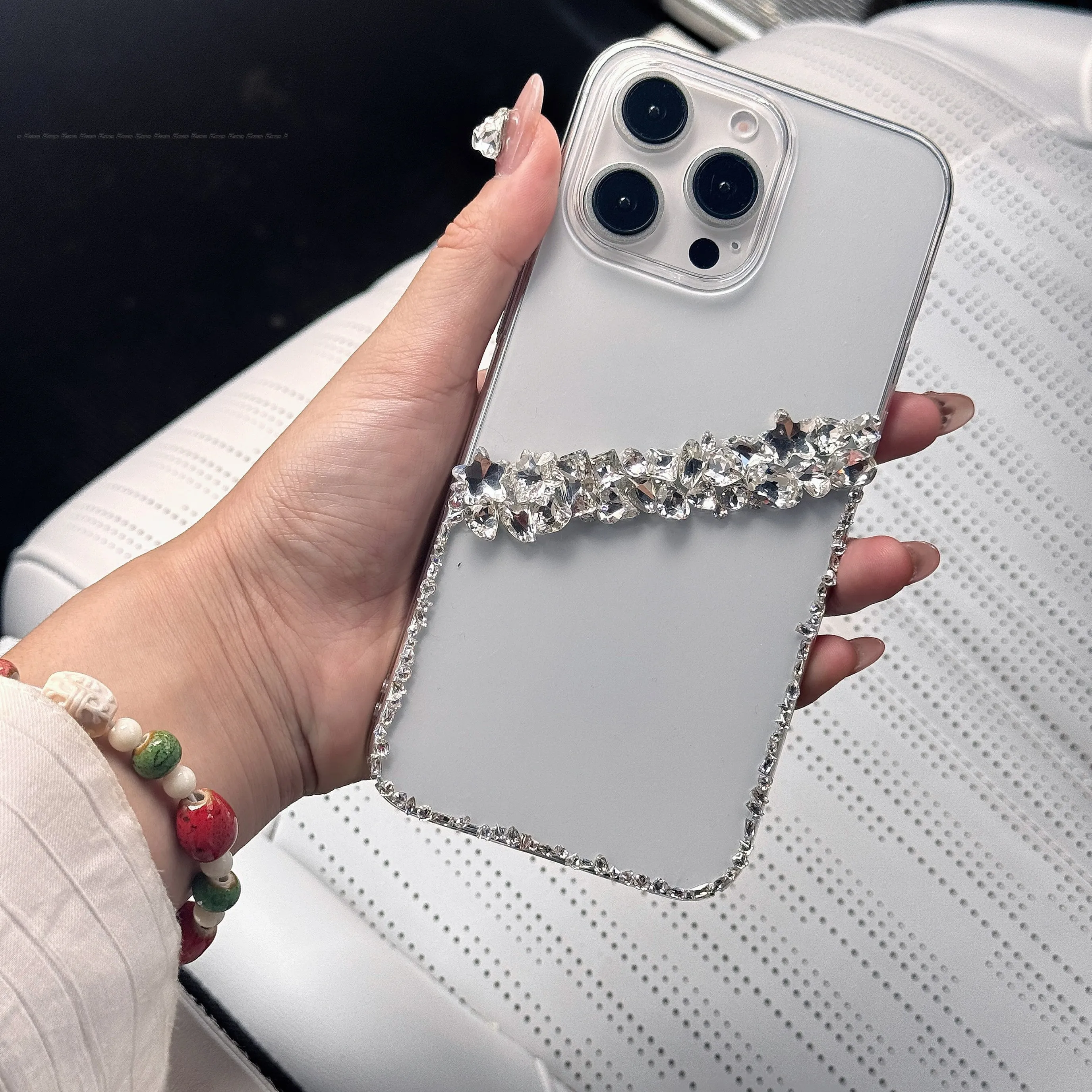 لامعة كريستال فاخر بريق لهواوي الشرف 90 100 200 300 400 Play5 Ultra GT Pro Power Bling الصلب PC الغطاء الخلفي جراب هاتف