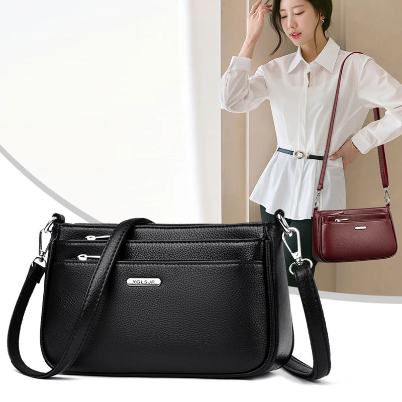 

Fashion Women's Shoulder Bag, Small Crossbody Purse Made of Luxurious PU Leather, Simple Solid Color, Versatile for All Seasons