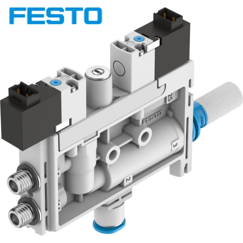 FESTO Vacuum generator 8141097-OVEL-10-H-15-P-VQ6-UC-C-A-H3 Genuine Vacuum generator Lightweight and compact in structure