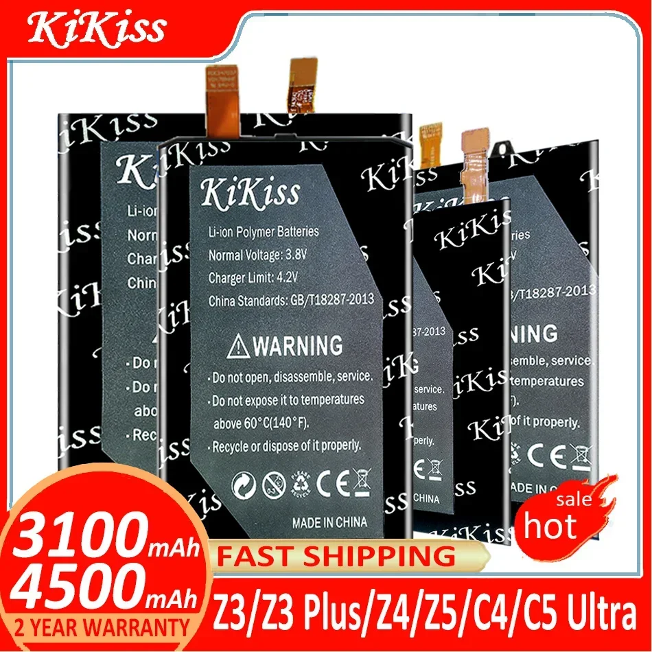 

Аккумулятор KiKiss LIS1561ERPC LIS1579ERPC LIS1593ERPC LIS1558ERPC для Sony Xperia C4 C5 Z3 Z4 Dual Z5 Compact E5303 E6533 E5823